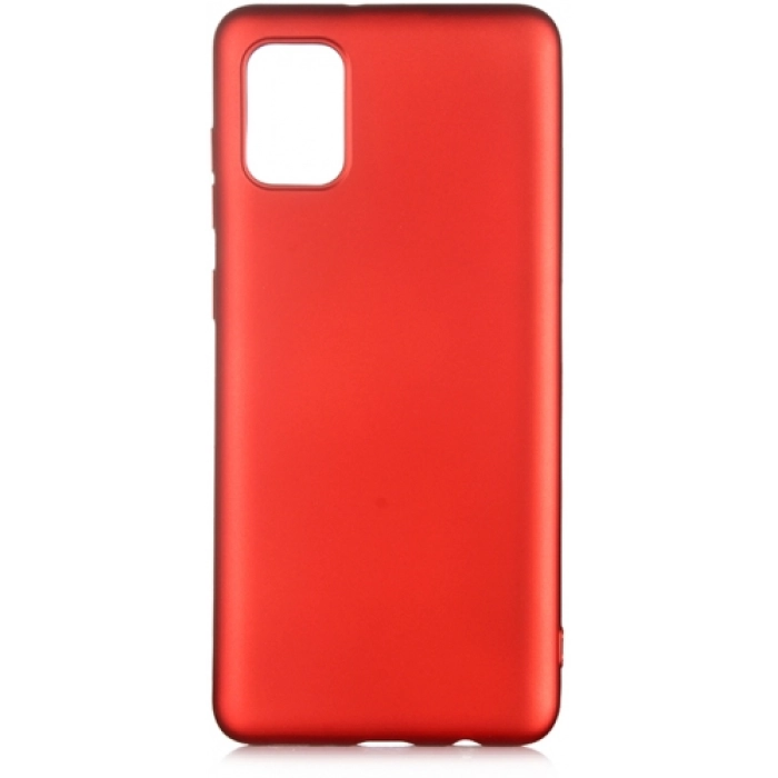 Samsung Galaxy A02s Kılıf İnce Soft Mat Renkli Esnek Silikon Kapak - Kırmızı