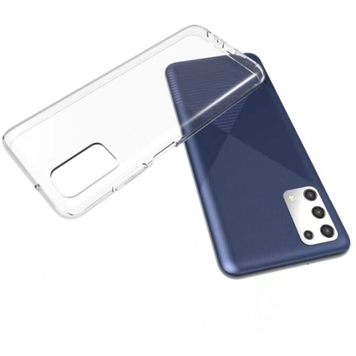 Samsung Galaxy A03s Kılıf Kamera Korumalı Esnek Silikon Kapak - Şeffaf
