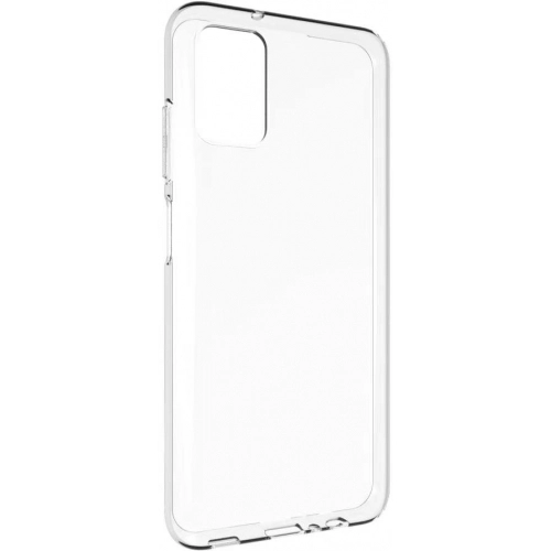 Samsung Galaxy A03s Kılıf Kamera Korumalı Esnek Silikon Kapak - Şeffaf