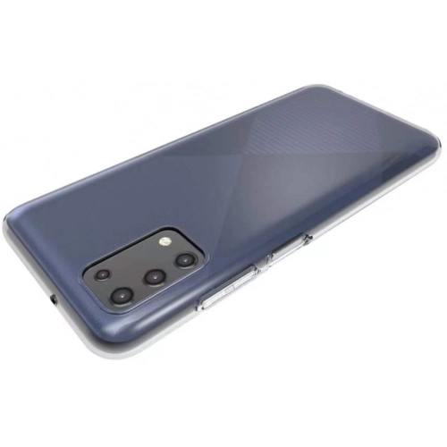 Samsung Galaxy A03s Kılıf Kamera Korumalı Esnek Silikon Kapak - Şeffaf