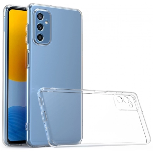 Samsung Galaxy A03s Kılıf Kamera Korumalı Esnek Silikon Kapak - Şeffaf