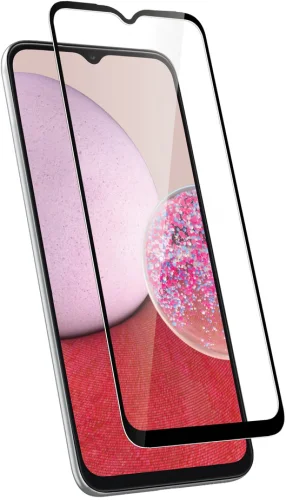 Samsung Galaxy A04e 5D Tam Kapatan Kenarları Kırılmaya Dayanıklı Cam Ekran Koruyucu - Siyah