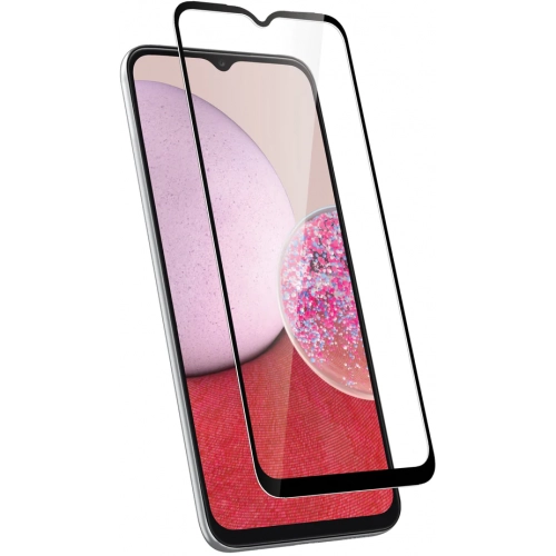 Samsung Galaxy A04e Kırılmaz Cam Tam Kapatan Kenarları Kırılmaya Dayanıklı Cam Ekran Koruyucu - Siyah