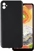 Samsung Galaxy A04e Kılıf Zore Biye Mat Esnek Silikon - Siyah