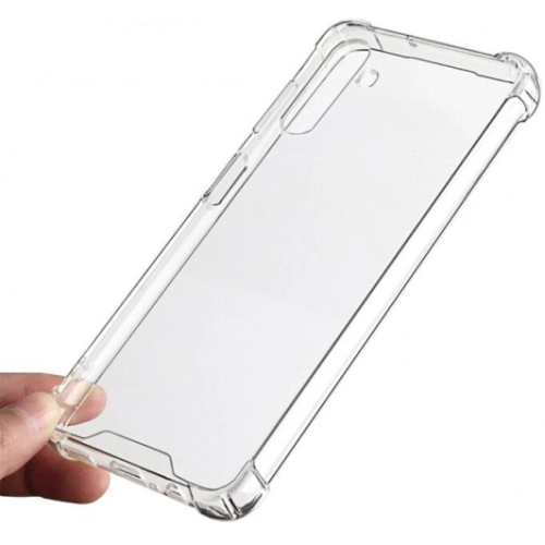 Samsung Galaxy A04s Kılıf Silikon Köşe Korumalı Airbag Darbe Emici Kapak - Şeffaf