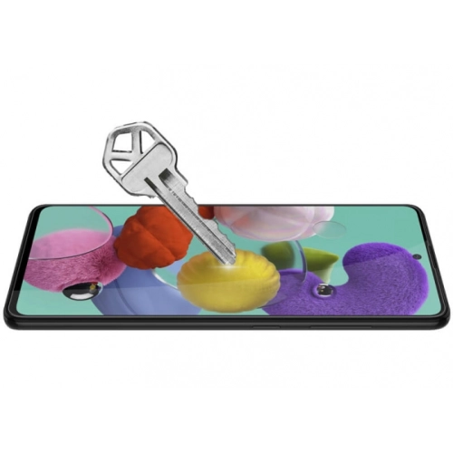 Samsung Galaxy A04s Seramik Tam Kaplayan Mat Ekran Koruyucu - Siyah