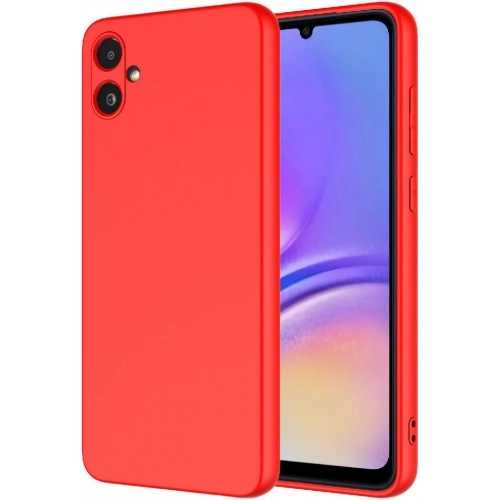 Samsung Galaxy A05 Kılıf İçi Kadife Mat Mara Lansman Silikon Kapak - Lila