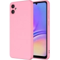 Samsung Galaxy A05 Kılıf İçi Kadife Mat Mara Lansman Silikon Kapak  - Pembe
