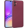 Samsung Galaxy A05 Kılıf İnce Soft Mat Renkli Esnek Silikon Kapak - Mürdüm