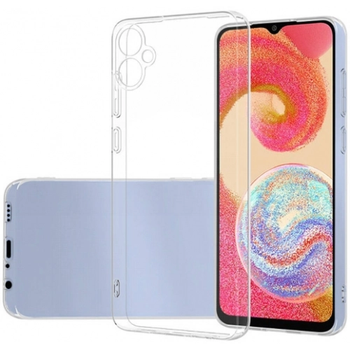 Samsung Galaxy A05 Kılıf Kamera Korumalı Esnek Silikon Kapak - Şeffaf