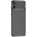 Samsung Galaxy A05 Kılıf Silikon Parmak İzi Bırakmayan Karbon Soft Negro Kapak - Siyah