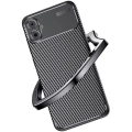 Samsung Galaxy A05 Kılıf Silikon Parmak İzi Bırakmayan Karbon Soft Negro Kapak - Siyah