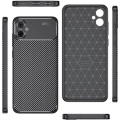 Samsung Galaxy A05 Kılıf Silikon Parmak İzi Bırakmayan Karbon Soft Negro Kapak - Siyah
