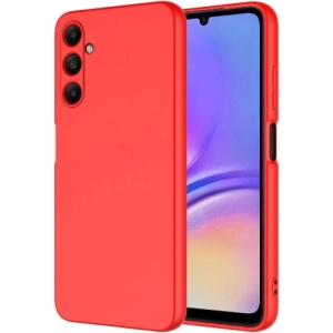 Samsung Galaxy A05s Kılıf İçi Kadife Mat Mara Lansman Silikon Kapak  - Kırmızı