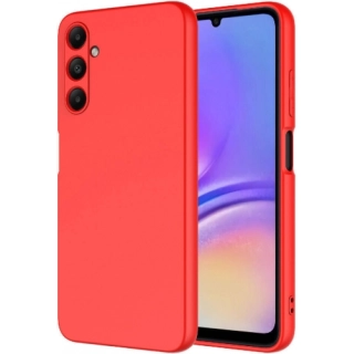 Samsung Galaxy A05s Kılıf İçi Kadife Mat Mara Lansman Silikon Kapak  - Kırmızı