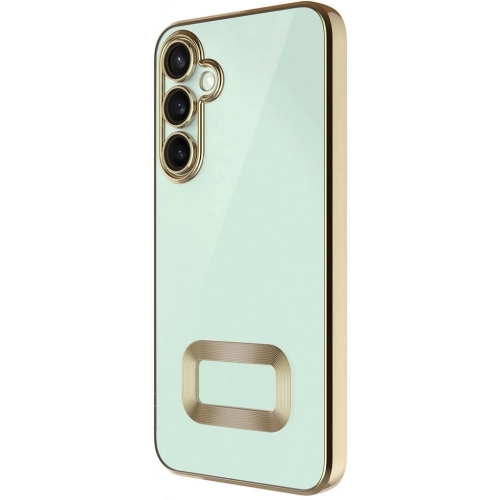 Samsung Galaxy A05s Kılıf Kamera Lens Korumalı Şeffaf Renkli Logo Gösteren Parlak Kapak -