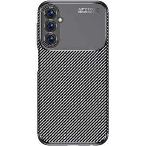 Samsung Galaxy A05s Kılıf Silikon Parmak İzi Bırakmayan Karbon Soft Negro Kapak - Siyah