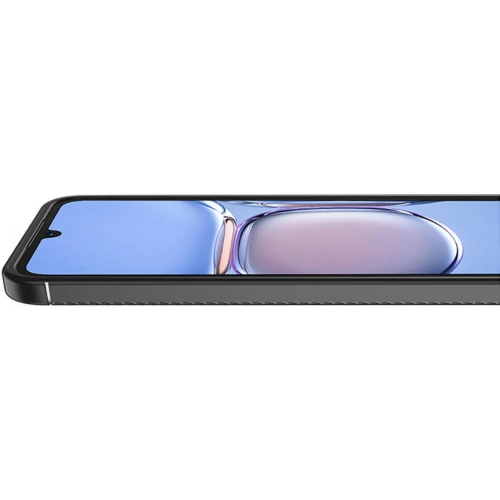 Samsung Galaxy A05s Kılıf Silikon Parmak İzi Bırakmayan Karbon Soft Negro Kapak - Siyah