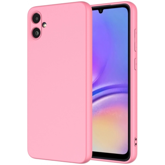 Samsung Galaxy A06 Kılıf İçi Kadife Mat Yüzey Mara Lansman Kapak  - Pembe