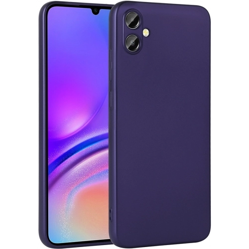 Samsung Galaxy A06 Kılıf İnce Soft Mat Renkli Esnek Silikon Kapak - Lacivert