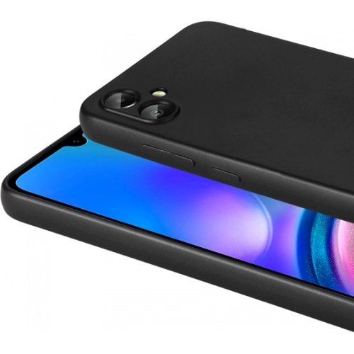 Samsung Galaxy A06 Kılıf İnce Soft Mat Renkli Esnek Silikon Kapak - Rose Gold