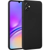 Samsung Galaxy A06 Kılıf İnce Soft Mat Renkli Esnek Silikon Kapak - Siyah