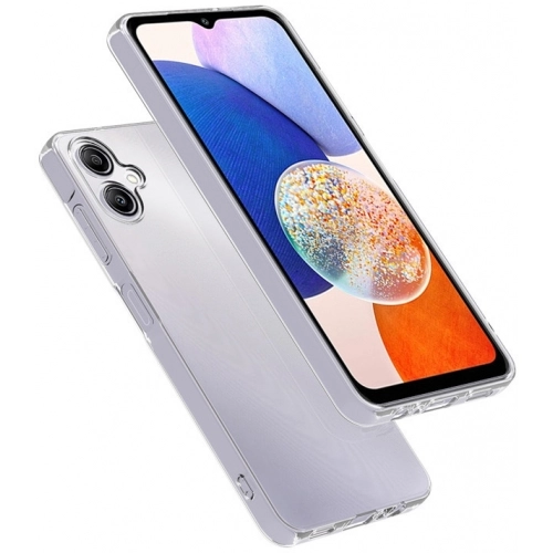 Samsung Galaxy A06 Kılıf Kamera Korumalı Esnek Silikon Kapak - Şeffaf