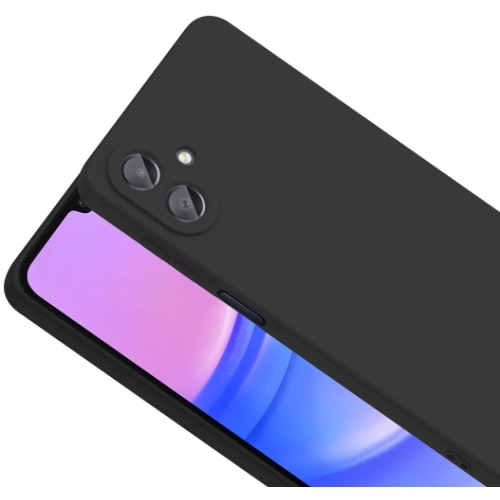 Samsung Galaxy A07 Kılıf İçi Kadife Mat Mara Lansman Silikon Kapak - Lila