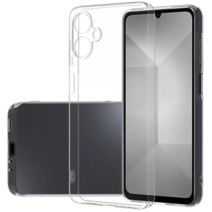 Samsung Galaxy A07 Kılıf Kamera Korumalı Esnek Silikon Kapak - Şeffaf