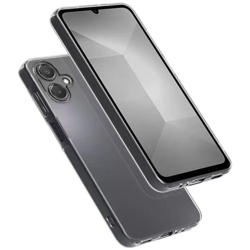 Samsung Galaxy A07 Kılıf Kamera Korumalı Esnek Silikon Kapak - Şeffaf