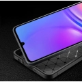 Samsung Galaxy A07 Kılıf Silikon Parmak İzi Bırakmayan Karbon Soft Negro Kapak - Siyah