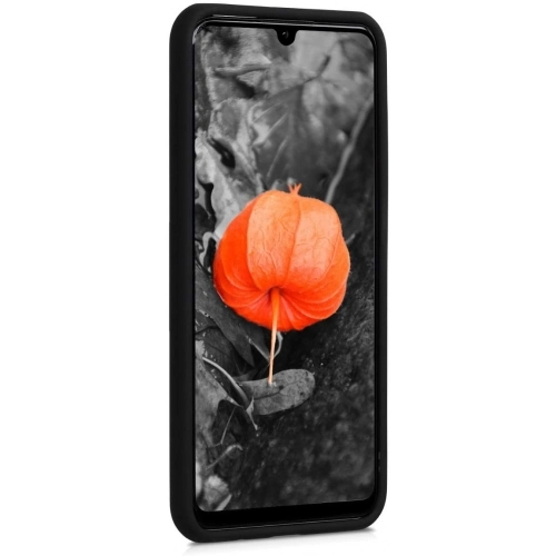 Samsung Galaxy A10 Kılıf Exlusive Arkası Mat Tam Koruma Darbe Emici - Siyah