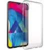 Samsung Galaxy A10 Kılıf Kamera Korumalı Esnek Silikon Kapak - Şeffaf