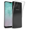 Samsung Galaxy A10s Kılıf Kamera Korumalı Esnek Silikon Kapak - Şeffaf