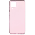 Samsung Galaxy A12 Kılıf İnce Soft Mat Renkli Esnek Silikon Kapak - Rose Gold