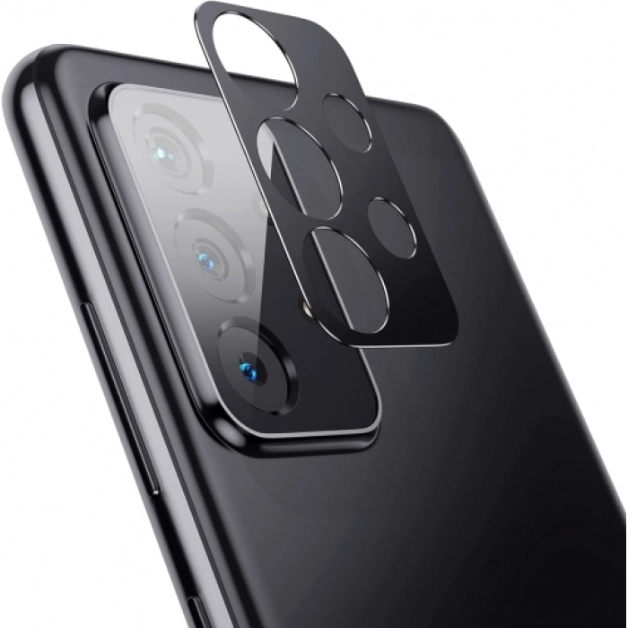 Samsung Galaxy A13 4G Kamera Lens Koruyucu Film 0.2mm - Siyah