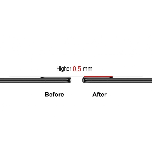 Samsung Galaxy A13 4G Kamera Lens Koruyucu Film 0.2mm - Siyah