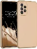 Samsung Galaxy A13 4G Kılıf İnce Mat Esnek Silikon - Gold