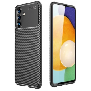 Samsung Galaxy A04s Kılıf Silikon Parmak İzi Bırakmayan Karbon Soft Negro Kapak - Siyah