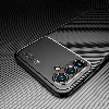 Samsung Galaxy A13 Kılıf Karbon Serisi Mat Fiber Silikon Negro Kapak - Siyah