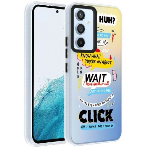 Samsung Galaxy A14 Kılıf Desenli Zore Dragon Sert Kapak - Astronot