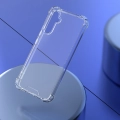 Samsung Galaxy A14 Kılıf Silikon Köşe Korumalı Airbag Darbe Emici Kapak - Şeffaf