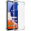 Samsung Galaxy A14 Kılıf Silikon Köşe Korumalı Airbag Darbe Emici Kapak - Şeffaf