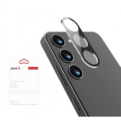 Samsung Galaxy A15 Kamera Lens 3D Koruyucu Cam - Siyah