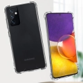 Samsung Galaxy A15 Kılıf Silikon Köşe Korumalı Airbag Darbe Emici Kapak - Şeffaf