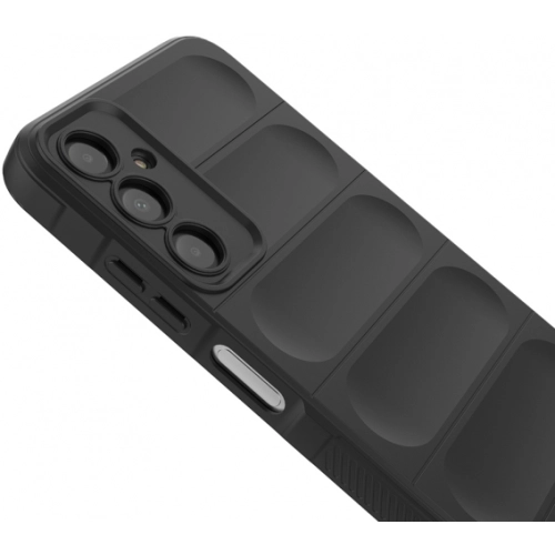 Samsung Galaxy A16 Kılıf Esnek TPU Oyuklu Arka Yüzey Tasarımlı Zore Etnik Silikon Kapak - Kırmızı