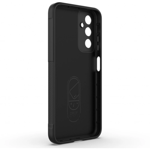 Samsung Galaxy A16 Kılıf Esnek TPU Oyuklu Arka Yüzey Tasarımlı Zore Etnik Silikon Kapak - Koyu Yeşil