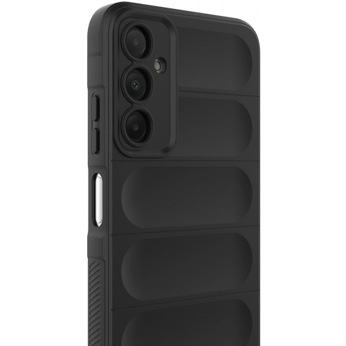 Samsung Galaxy A16 Kılıf Esnek TPU Oyuklu Arka Yüzey Tasarımlı Zore Etnik Silikon Kapak - Lacivert