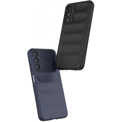 Samsung Galaxy A16 Kılıf Esnek TPU Oyuklu Arka Yüzey Tasarımlı Zore Etnik Silikon Kapak - Siyah