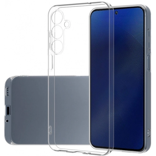 Samsung Galaxy A16 Kılıf Kamera Korumalı Esnek Silikon Kapak - Şeffaf